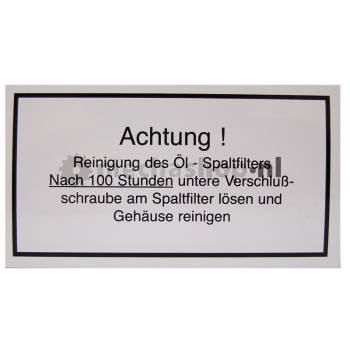 Achtung! Reinigung des Öl.. wit - 1550716293000